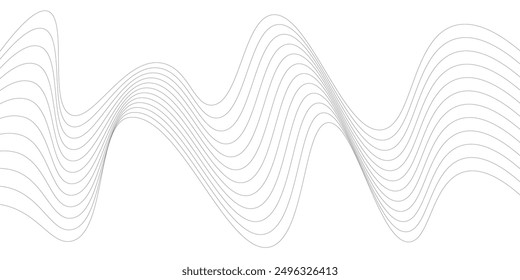 Background lines wave abstract stripe design vector