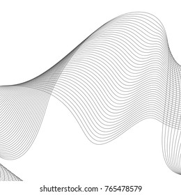 background lines wave abstract stripe design