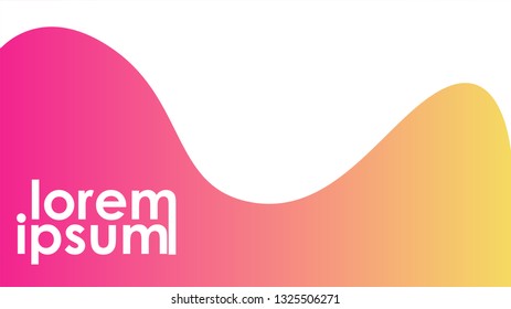 Background Liquid Design. Cool background. Color gradation. Minimalist background. Creative Vector. It is suitable for your work project. EPS EPS 10.