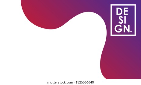Background Liquid Design. Cool background. Color gradation. Minimalist background. Creative Vector. It is suitable for your work project. EPS EPS 10.