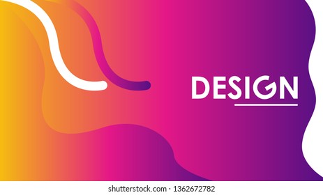 Background Liquid Design. Cool background. Color gradation. Minimalist background. Creative Vector. It is suitable for your work project. EPS EPS 10.