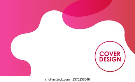 Background Liquid Design. Cool background. Color gradation. Minimalist background. Creative Vector. It is suitable for your work project. EPS EPS 10.