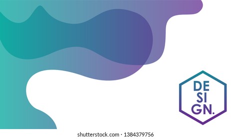Background Liquid Design. Cool background. Color gradation. Minimalist background. Creative Vector. It is suitable for your work project.