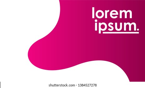Background Liquid Design. Cool background. Color gradation. Minimalist background. Creative Vector. It is suitable for your work project.