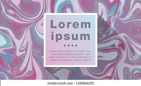 Background liquid paint color candy purple. Vector Illustration EPS10.