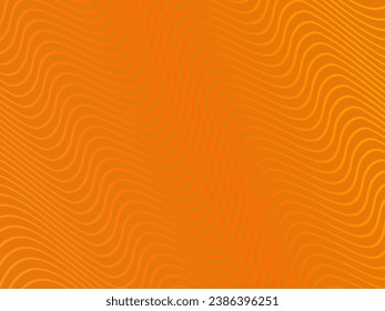 Background of Liquid Wave Lines and Orange Yellow Gradient Colors.