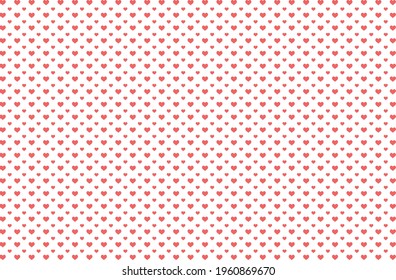 Background with little hearts for lovers