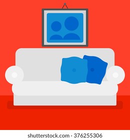 Background of living room