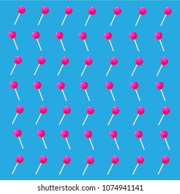 Background of lollipop candies 