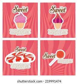 Background Lollipop With Space For Text