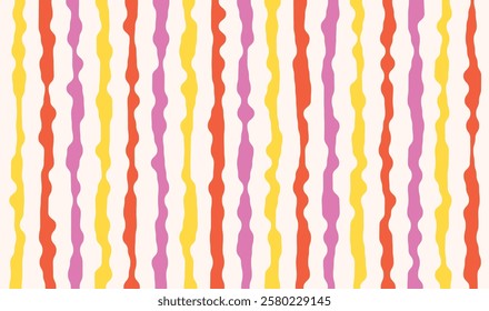 Background long ribbon confetti unique design retro