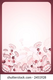 Background with Lotus flowers