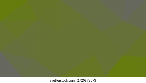 Background from Low polygon Texture of Green geometric Triangular Mosaic Design