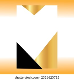 background with a luxurious design of black and white gold-plated alloy