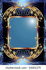 Background with luxurious ornament.
