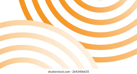 fondo Lujoso patrón Oro Líneas amarillas Forma redonda Abstractas. Ilustración vectorial