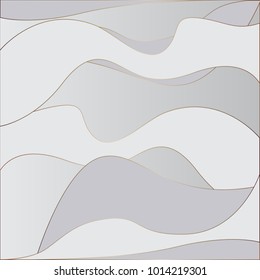 Background luxury design. For web site, wallpaper, poster, placard and luxury template design. Wavy backdrop, creative modern art. Vector illustration