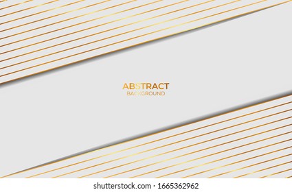Hintergrund Luxus Gold und Weiß