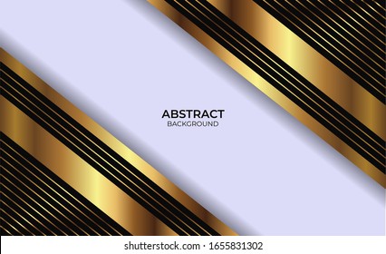 Background Luxury Line Gold Design