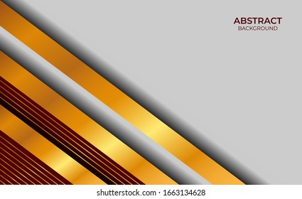 Background Luxury Red And Gold Style
