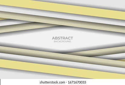 Background Luxury White Design Papercut