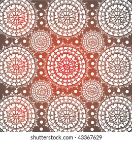 background made of Croatian lace