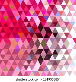 The background is made of diamonds and triangles. Vector illustration