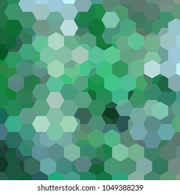 Background made of green, gray , blur, hexagons. Square composition with geometric shapes. Eps 10