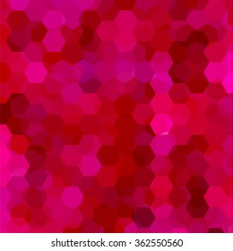 Background made of hexagons. Square composition with geometric shapes. Eps 10