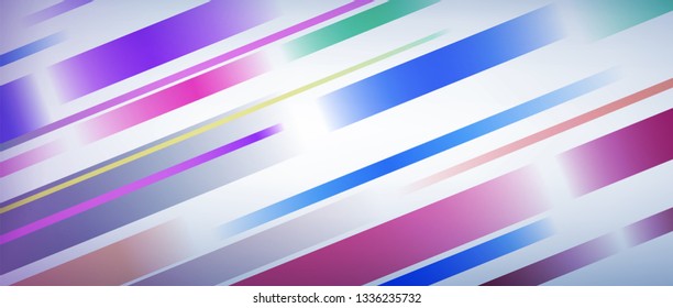 Background made of lines in different gradient colors 