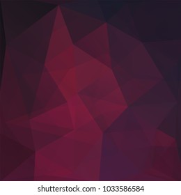 Background made of purple triangles. Square composition with geometric shapes. Eps 10