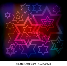 background with magen david