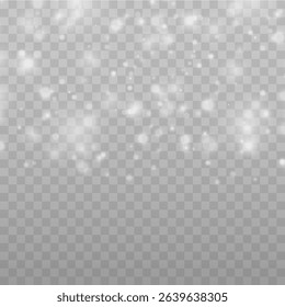 Background with magic glow abstract dust spark glitter bokeh stardust firework golden transparent confetti night explosion effect vector png holiday star card white orange black hot shine

