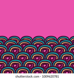 A background in major details in pop art style