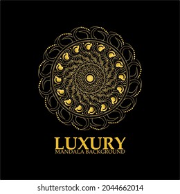 diseño de lujo mandala