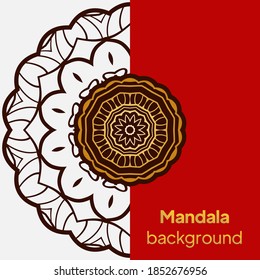 background mandala royal pattern card template. Oriental pattern, vector illustration. Islam, Arabic, Indian, turkish, pakistan, chinese, mystic, ottoman motifs.