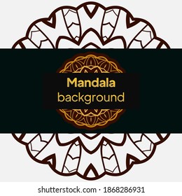 background mandala royal pattern card template. Oriental pattern, vector illustration. Islam, Arabic, Indian, turkish, pakistan, chinese, mystic, ottoman motifs.
