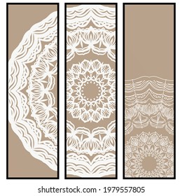 background with mandala. Vector illustration. Ornament elegant invitation wedding card , invite.