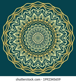 background with mandala. Vector illustration. Ornament elegant invitation wedding card , invite.