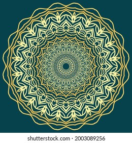 Hintergrund mit Mandala. Vektorgrafik. Ornament elegante Einladung Hochzeitskarte , einladen.