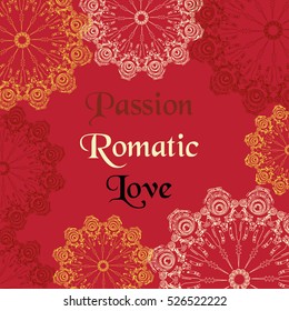 Background with mandalas and text frame. Good to use for decoration greeting cards, invitation and any other print production. It also helps to decorate your message to dear people. 