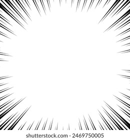 background manga lines vector comic cartoon style manga image