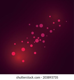 background with many brightness. Vector design.