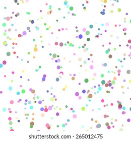 background with many tiny bright pieces, vector illustration