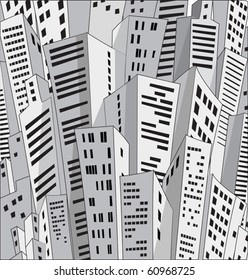 Background of many urban homes