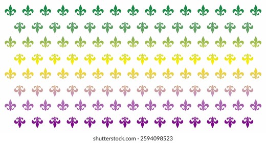 background with mardi gras pattern