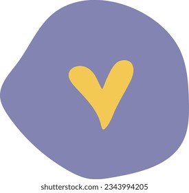 ็Heart  background marriy purple vector