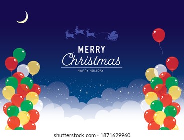 
It is a background material for balloons flying in the starry sky. Since it is vector art, it can be easily edited.
