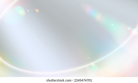 Background material with beautiful circular rays. Vector data that is easy to edit.