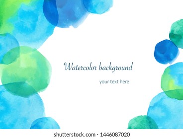 

Background material of beautiful watercolor